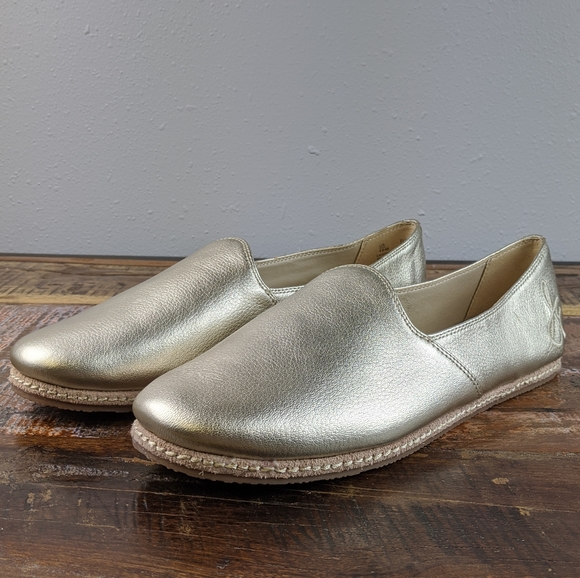Sam Edelman Everie Gold Slip on Loafer Size 7.5 - Picture 4 of 13